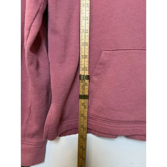 Victoria's Secret Pink Women's Mauve Pink 1/4 Zip Pullover Sweatshirt Size XS - Picture 10 of 12